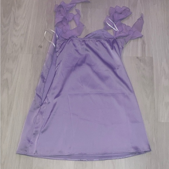 COPY - Beginning boutique Joyce lilac mini dress - Picture 6 of 6